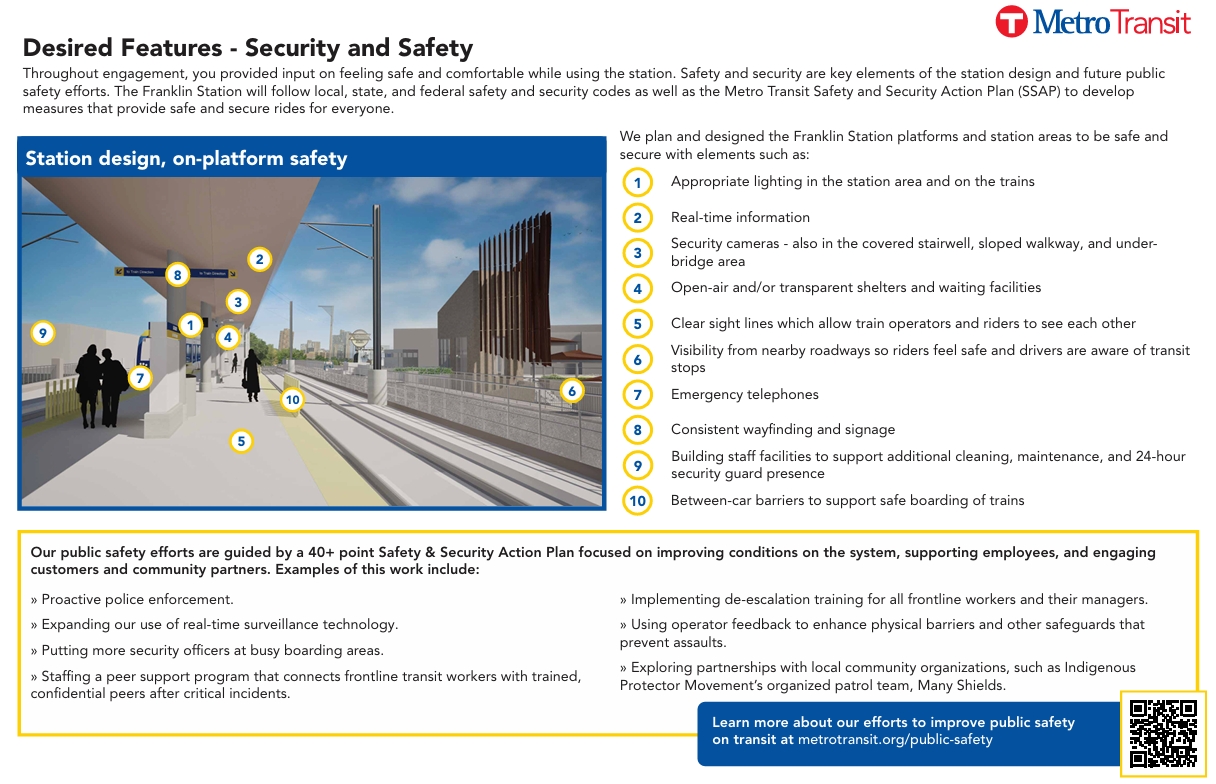 Desired features - security and safety
