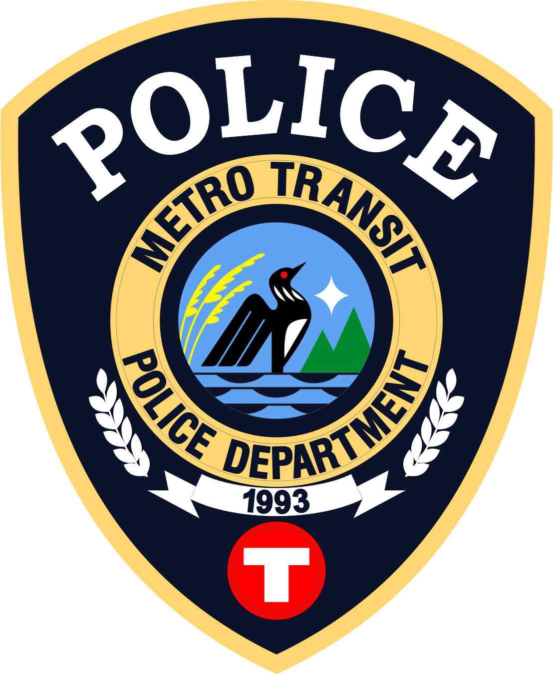 Metro Transit Police badge Metro Transit Police badge