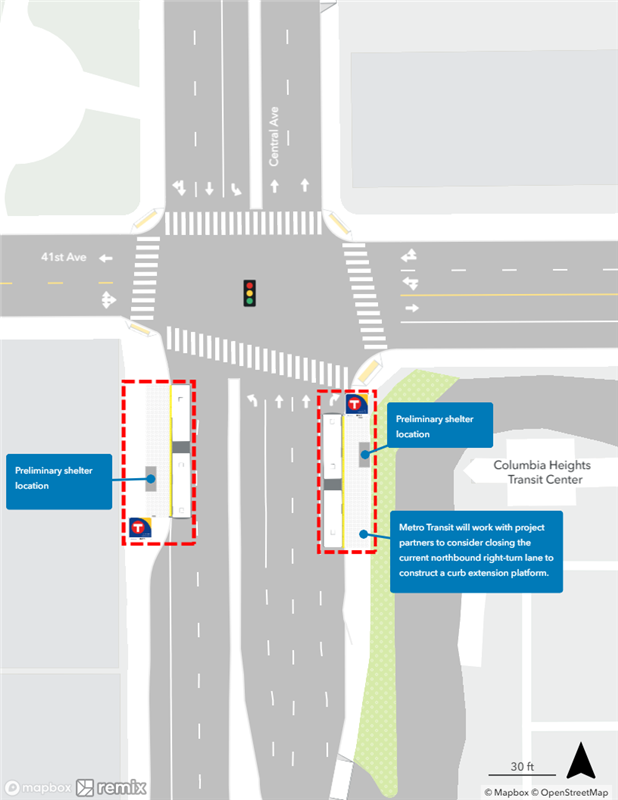 Central & 41st Avenue - Metro Transit