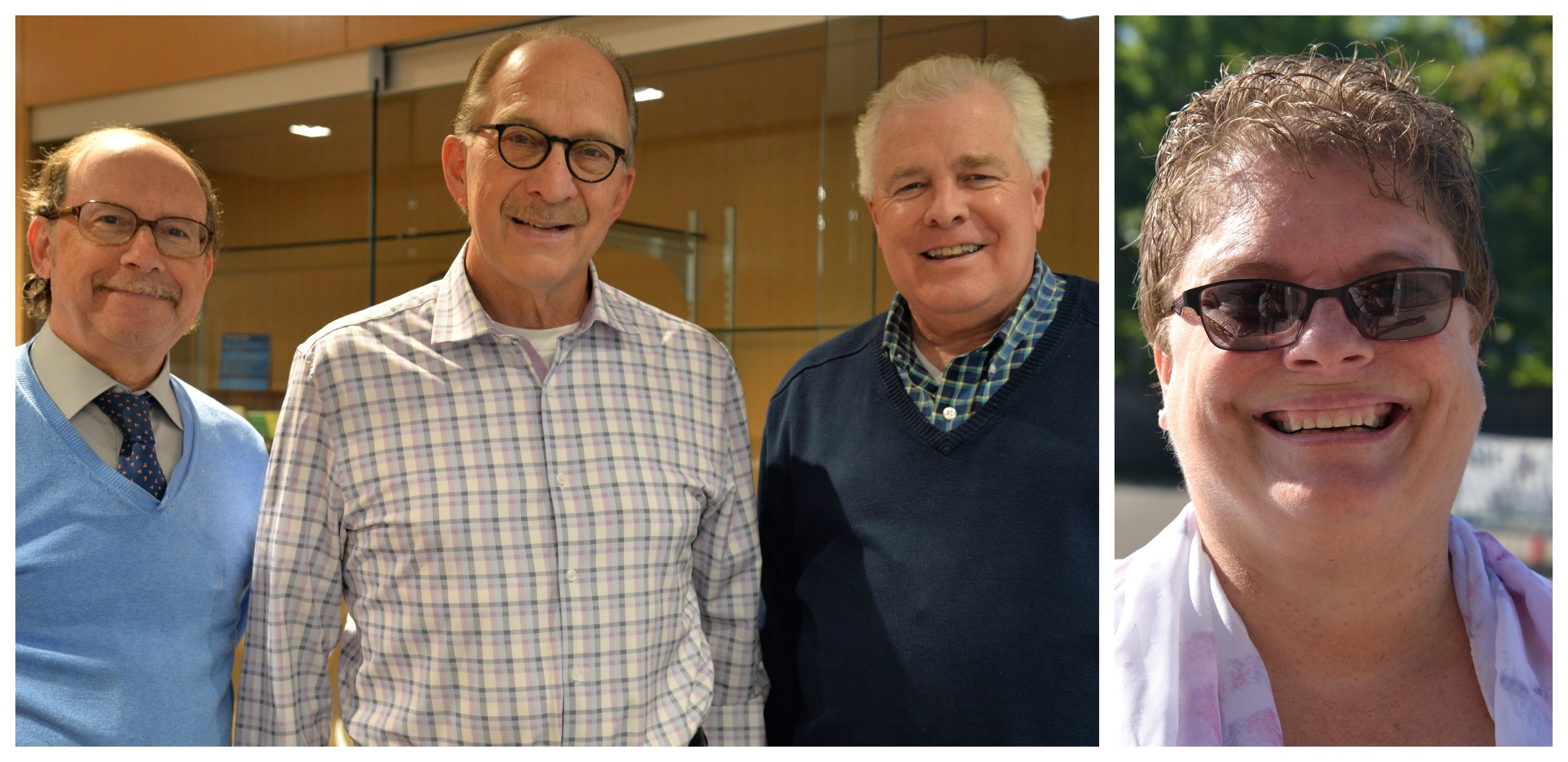 Senior Planners John Dillery, Steve Mahowald and Scott Thompson, who shared a Distinguished Career Award; recently retired operator Theresa Collins, who was named Minnesota Bus Operator of the Year.
